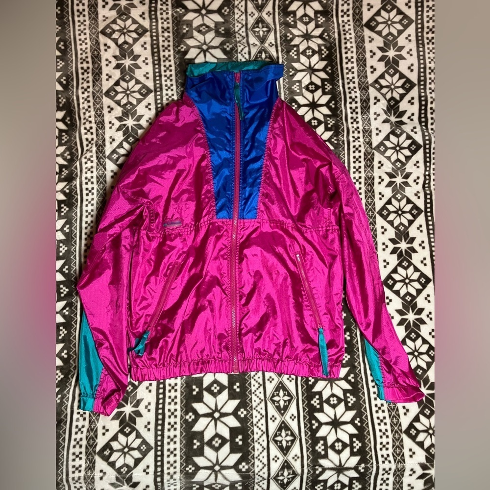 Vintage 80s Columbia intertrainer jacket.